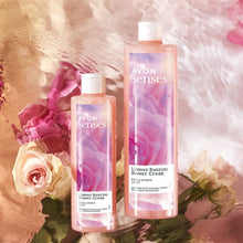 Load image into Gallery viewer, Avon Senses L'Amour Sunrise Rose & Amber Shower Cream - 500ml