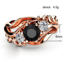 Load image into Gallery viewer, Ring "Black Stone"
