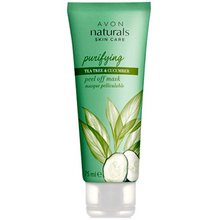 Load image into Gallery viewer, Avon Naturals Purifying Tea Tree & Cucumber Peel-Off Face Mask - 75ml