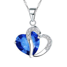 Load image into Gallery viewer, Luxury Heart Pendant Crystal Necklace