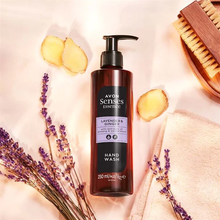 Load image into Gallery viewer, Avon Senses Essence Lavender & Ginger Bathroom Trio - Set