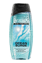 Load image into Gallery viewer, Avon Senses 2 in 1 For Men Ocean Surge Peppermint & Marine Hair & Body Wash - 250ml