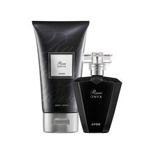 Load image into Gallery viewer, Avon Rare Onyx Perfume Set