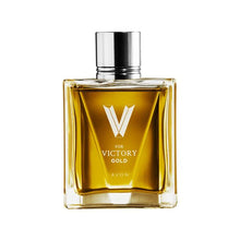 Load image into Gallery viewer, Avon V for Victory Gold Eau de Toilette - 75ml