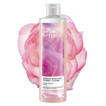 Load image into Gallery viewer, Avon Senses L'Amour Sunrise Rose &amp; Amber Shower Cream - 250ml
