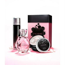 Load image into Gallery viewer, Avon Femme Perfume Gift Set / Box
