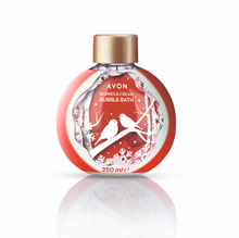 Load image into Gallery viewer, Avon Senses Bauble Berries &amp; Cream Bubble Bath - 250ml
