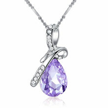 Load image into Gallery viewer, Pendant Necklace Chain "Crystal Drop"

