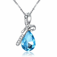Load image into Gallery viewer, Pendant Necklace Chain "Crystal Drop"
