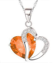 Load image into Gallery viewer, Luxury Heart Shaped Crystal Necklace
